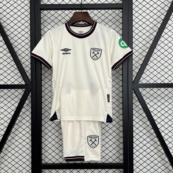 Camiseta West Ham 2ª Niño 2025 2026